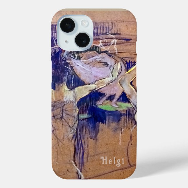 Toulouse Lautrec Dancers Case-Mate iPhone Case (Back)