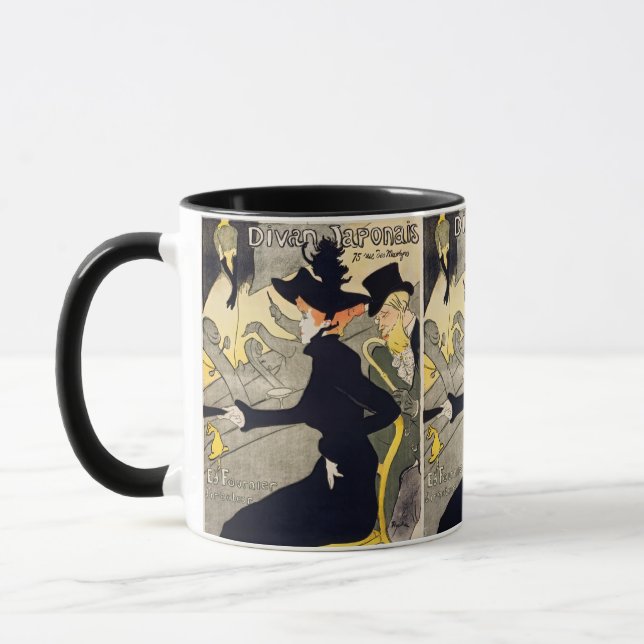Toulouse-Lautrec - Divan Japonais Mug (Left)