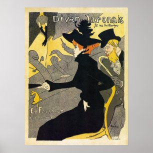 Toulouse Lautrec: Divan Japonais (music hall) Poster