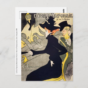 Toulouse-Lautrec - Divan Japonais Postcard