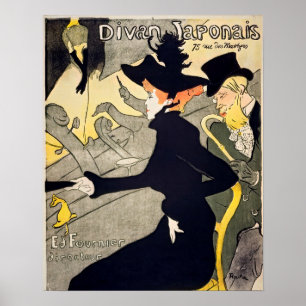Toulouse-Lautrec - Divan Japonais Poster