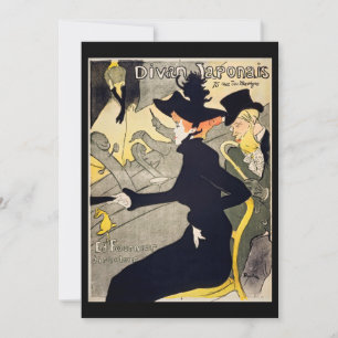 Toulouse-Lautrec - Divan Japonais Thank You Card