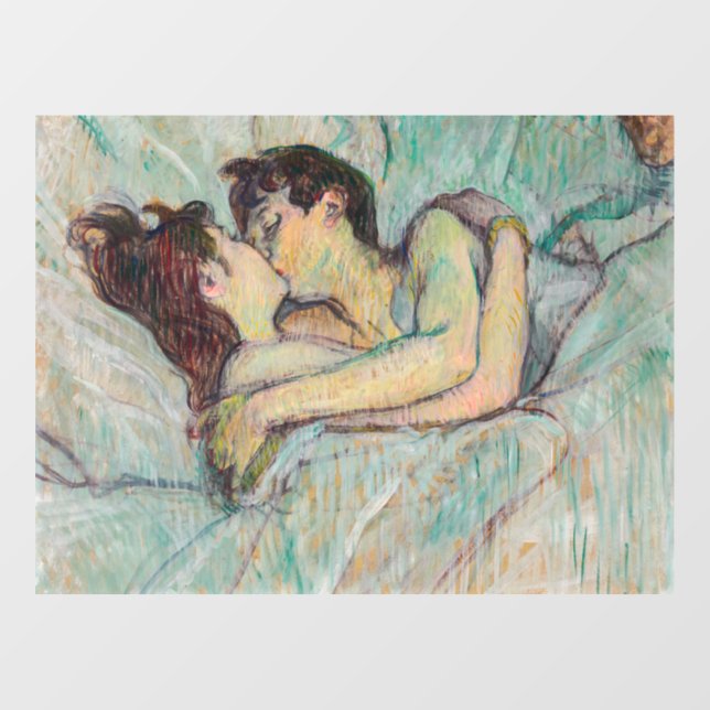 Toulouse-Lautrec - In Bed, The Kiss (Sheet)