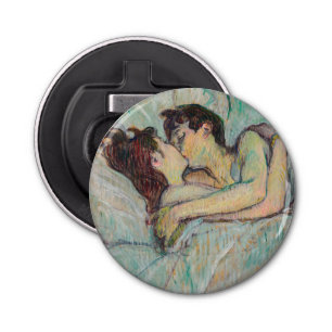 Toulouse-Lautrec - In Bed, The Kiss Bottle Opener