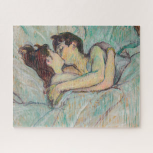 Toulouse-Lautrec - In Bed, The Kiss Jigsaw Puzzle
