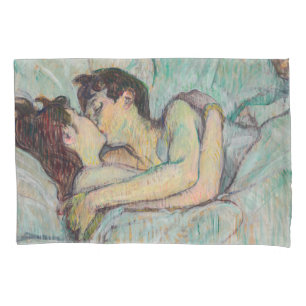 Toulouse-Lautrec - In Bed, The Kiss Pillowcase