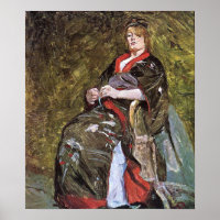 Toulouse-Lautrec - Lili Grenier In A Kimono, 1888