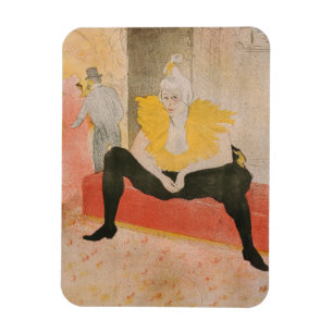 Toulouse-Lautrec - Mademoiselle Cha-u-kao Seated Magnet