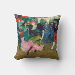 Toulouse-Lautrec - Marcelle Lender, Dancing Bolero Cushion