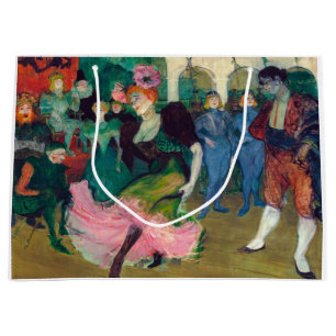 Toulouse-Lautrec - Marcelle Lender, Dancing Bolero Large Gift Bag