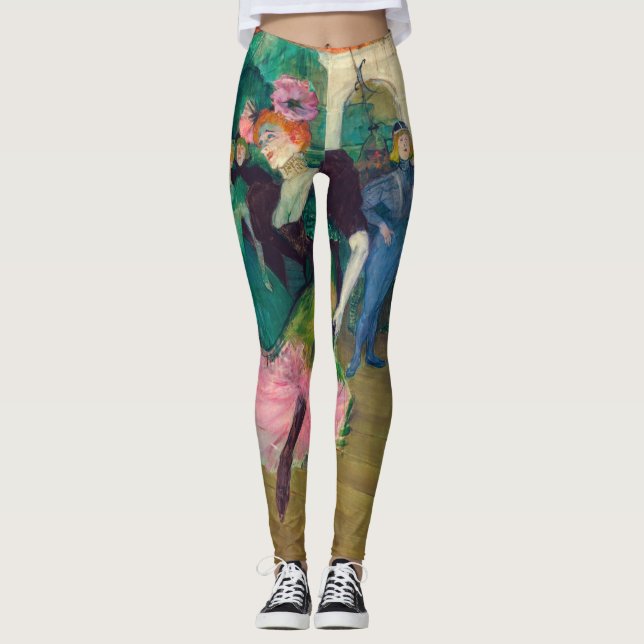 Toulouse-Lautrec - Marcelle Lender, Dancing Bolero Leggings (Front)