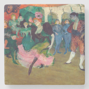 Toulouse-Lautrec - Marcelle Lender, Dancing Bolero Stone Coaster