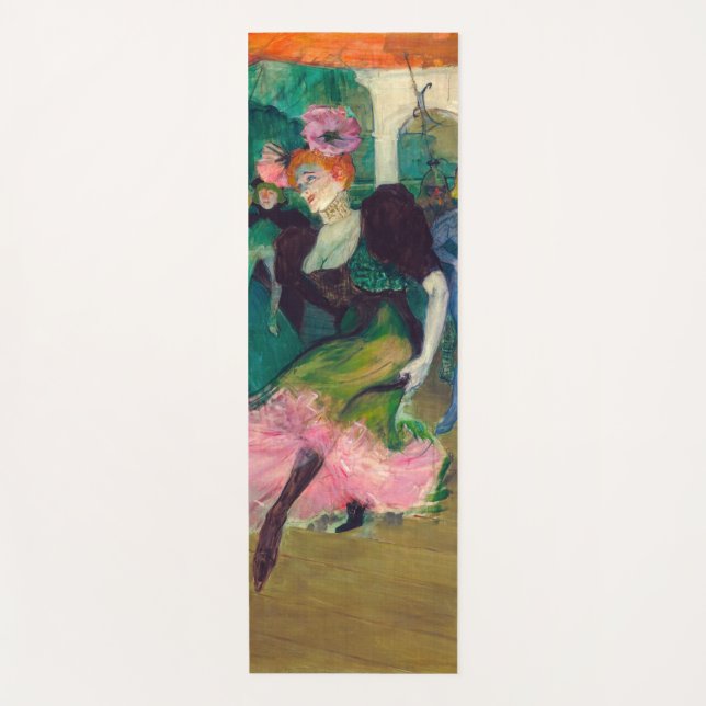 Toulouse-Lautrec - Marcelle Lender, Dancing Bolero Yoga Mat (Front)