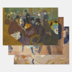 Toulouse-Lautrec - Masterpieces Selection Wrapping Paper Sheet