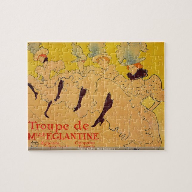 Toulouse-Lautrec - Mlles Eglantines 2 PUZZLE (Horizontal)