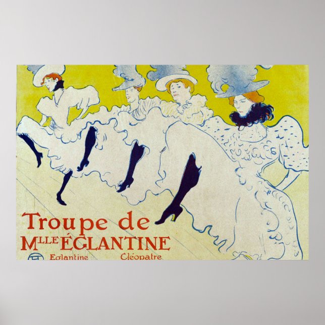 Toulouse Lautrec Poster Art (Front)