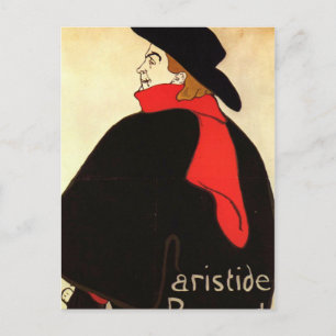 Toulouse Lautrec Poster Art Postcard
