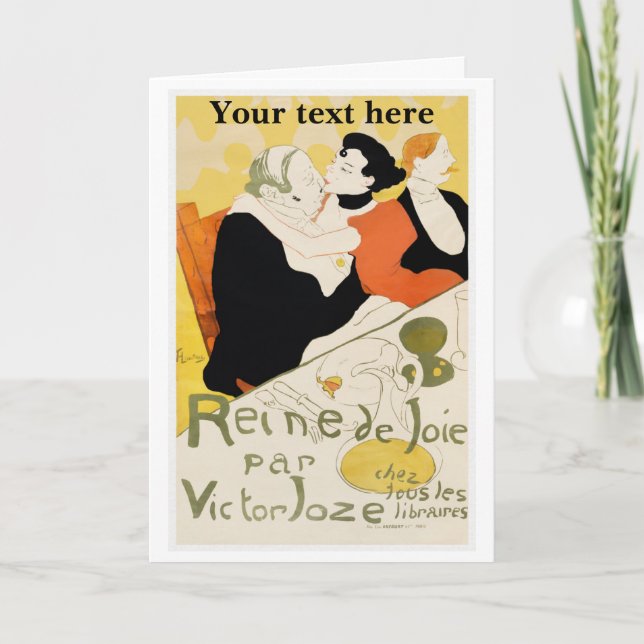 Toulouse–Lautrec Thank You Card (Front)