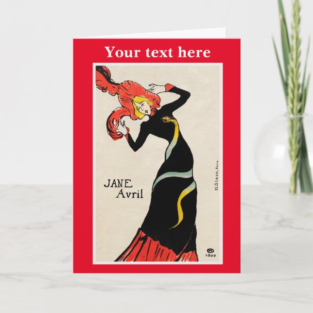 Toulouse–Lautrec Thank You Card (Front)