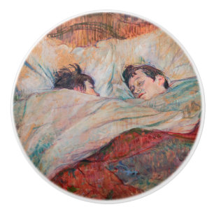 Toulouse-Lautrec - The Bed Ceramic Knob