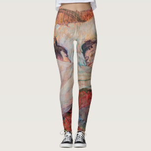Toulouse-Lautrec - The Bed Leggings