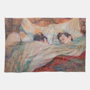 Toulouse-Lautrec - The Bed Tea Towel