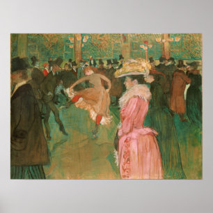 Toulouse-Lautrec - The Dance Poster
