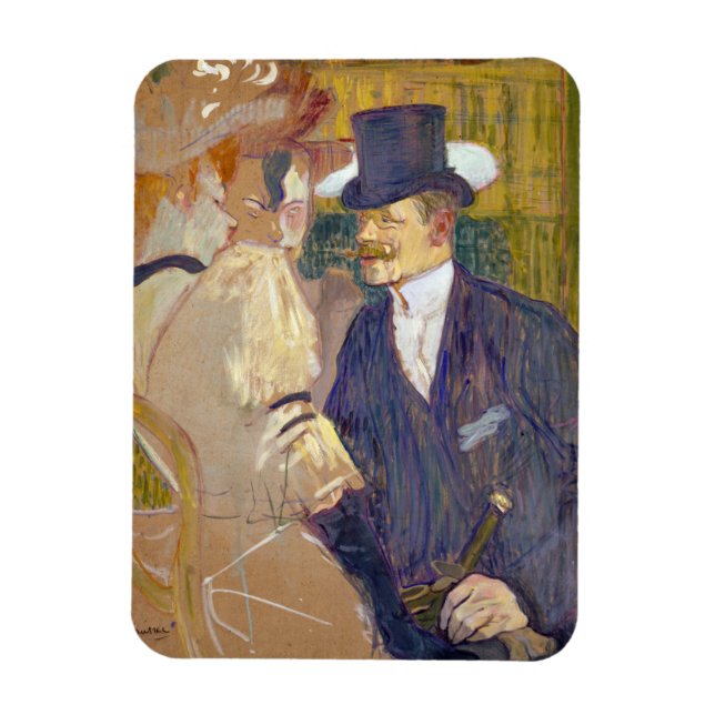 Toulouse-Lautrec - The Englishman at the Rouge Magnet (Vertical)