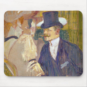 Toulouse-Lautrec - The Englishman at the Rouge Mouse Pad