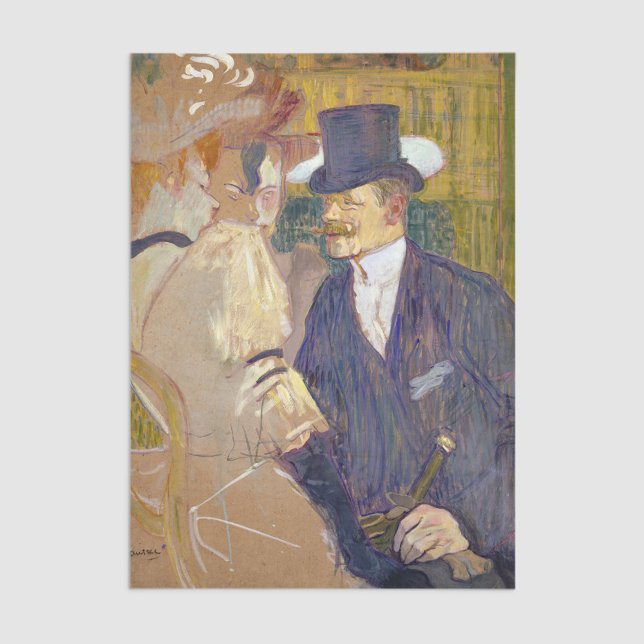 Toulouse-Lautrec - The Englishman at the Rouge Tissue Paper (Creator Uploaded)