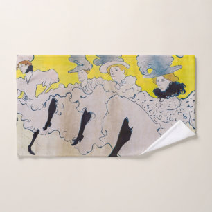 Toulouse-Lautrec - Troupe de Mlle Eglantine Bath Towel Set