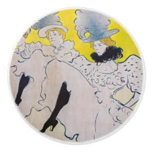 Toulouse-Lautrec - Troupe de Mlle Eglantine Ceramic Knob