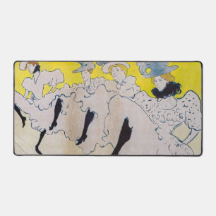 Toulouse-Lautrec - Troupe de Mlle Eglantine Desk Mat
