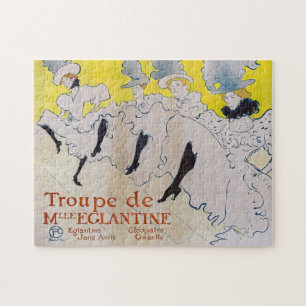Toulouse-Lautrec - Troupe de Mlle Eglantine Jigsaw Puzzle