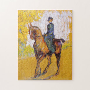 Toulouse-Lautrec Woman on Horse Puzzle
