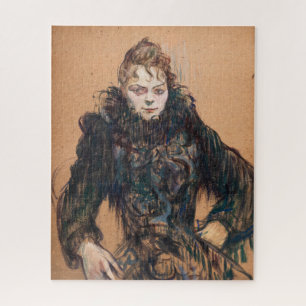 Toulouse-Lautrec - Woman with a Black Boa Jigsaw Puzzle