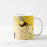 Toulouse Lautrec Yellow Dancing Girl Poster