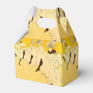 Toulouse Lautrec Yellow Dancing Girl Poster Favour Box
