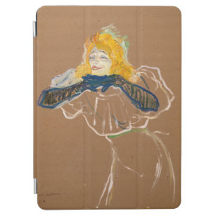 Toulouse-Lautrec - Yvette Guilbert Singing iPad Air Cover