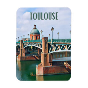 Toulouse Photo Vintage  Magnet