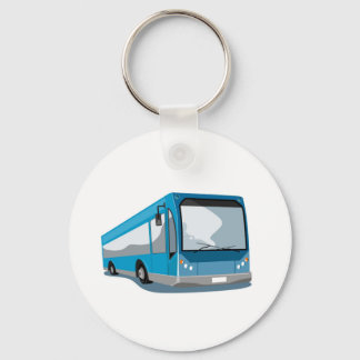 tour bus coach transport key ring
