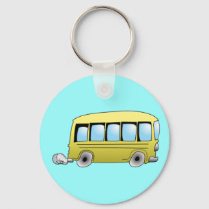 Tour Bus Key Ring