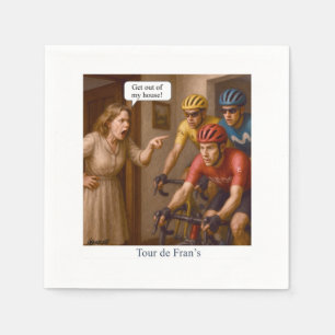 Tour de Fran’s Napkin