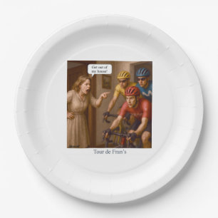 Tour de Fran’s Paper Plate