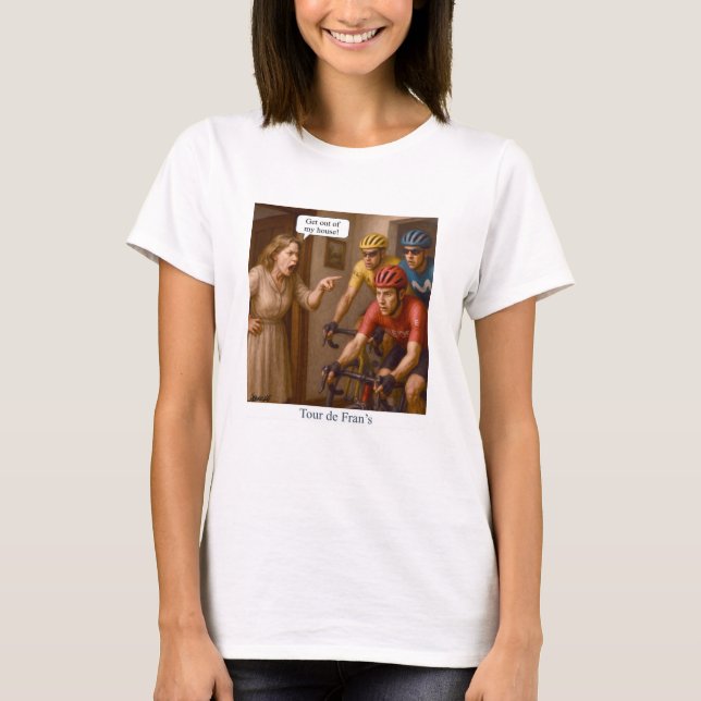 Tour de Fran’s T-Shirt (Front)