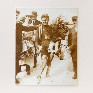 Tour de France 1913 Winner Philippe Thys Jigsaw Puzzle