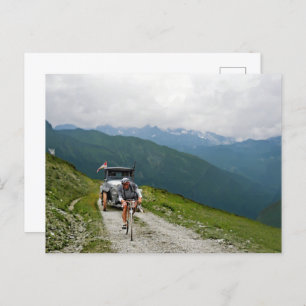 Tour de France 1925 Unknown Rider Col d'Aubisque  Postcard