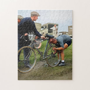 Tour de France 1928 Raymond Decorte Colour Redux Jigsaw Puzzle