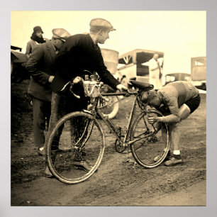 Tour de France 1928 Raymond Decorte Colour Redux Poster