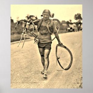 Tour de France 1928 Stage 7 Italian Giusto Cerutti Poster